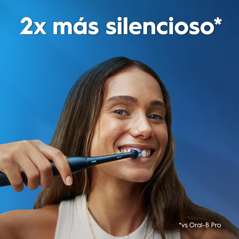 iO 2 Cepillo de Dientes Eléctrico con 1 Cabezal, Negro Noche