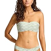 Seafolly Women's Standard Soft Cup Bustier Bandeau Bikini Top Swimsuit