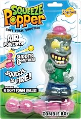 Cheatwell Games Monster Zombie Popper Toy Foam Ball Shooter Age 4+