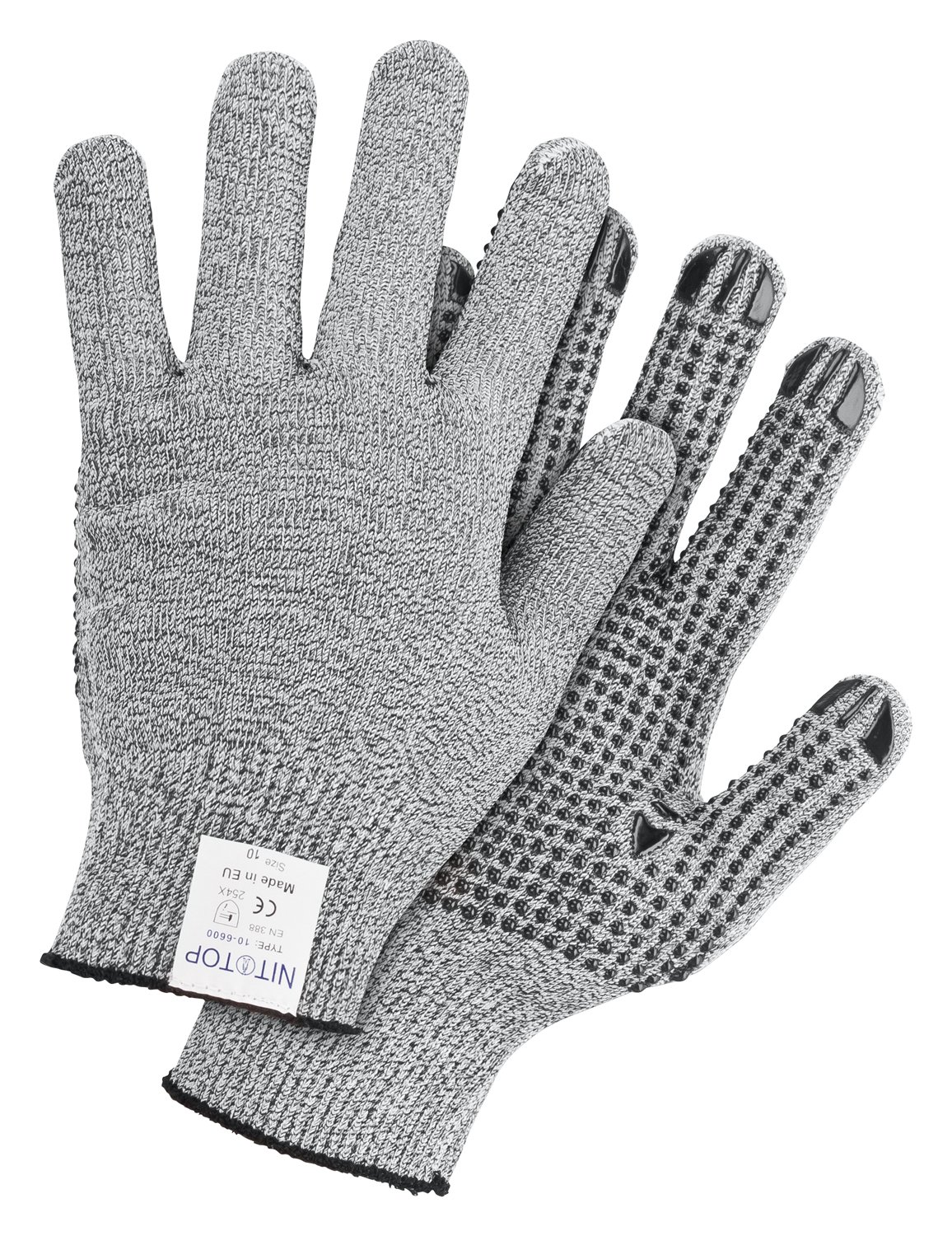 Nit Top 10 6600 11 CUT PROTECTION GLOVES SIZE 11 (Pack of 10)