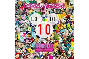 XEXY Disney Trading Pin Lot Assorted Pins - Enamel/Metal Set Mickey Backing - Disney Pins Collector - for Pin Book- Tradable Individually Bagged - No Doubles - Perfect Gifts Present kids Birthday