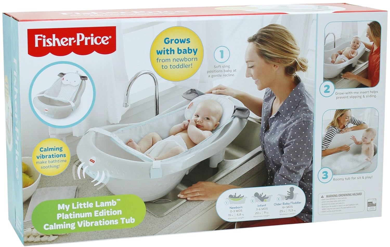 fisher price my little lamb tub