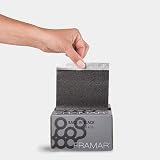 FRAMAR Black Embossed Pop Up Hair Foil 500 Pk for Hair Highlighting view 2