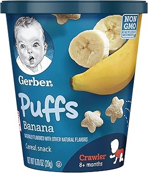 banana puffs baby food