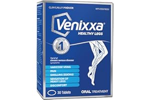 Venixxa Healthy Legs, Clinically Proven to Relieve Painful, Heavy and Swollen Legs Caused by Chronic Venous Disease, Improves