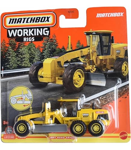Amazon.com: Matchbox Construction Series 13/20, [White/Orange
