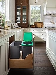 Rev-A-Shelf Pullout Trash Cans for Kitchen
