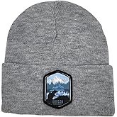 Oregon Beanie with Beaver and Mt. Hood Woven Patch