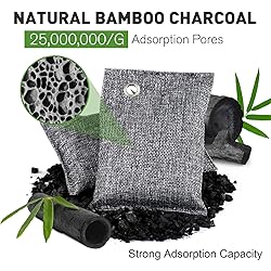 TUXIYA 20Pack Activated Charcoal Odor
