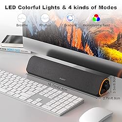 SOULION R50 Bluetooth Computer Speakers, 3.5mm PC