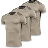 M-Tac Athletic Tactical T-Shirt Gen.2 - Breathable Polyester Military T-Shirt with Patch Panels on Short Sleeves for Men