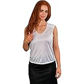 Velrose Women's Padded Shoulder Sleeveless Camisole (7101) - White - S, M, L