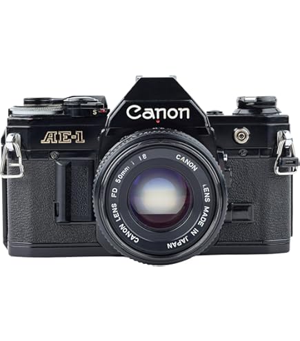 Amazon.com : Canon AE-1 Program 35mm SLR Camera with 50mm 1:1.8
