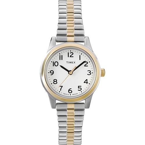 Timex Women\'s Essex Avenue 25mm Wristwatch Two Tone T2N068 Watch Timex Women main image 4