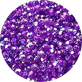 Tingoons 400 PCS 8mm Acrylic Faceted Spacer Beads AB Color Glossy Round Loose Beads for Jewelry Making Bracelet Necklace Earring Ornament Wind Chimes Key Chains(Deep Purple AB)
