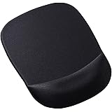 サンワサプライ 低反発リストレスト付きマウスパッド ブラック MPD-MU1NBK