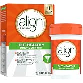 Align Probiotic, Gut Health + Immune Support Probiotic, Probiotics for Women and Men, Probiotics for Digestive Health and Immune Health, #1 Doctor Recommended Brand&Dagger;, 28 Capsules