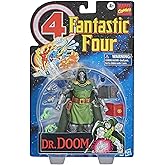 Marvel Vintage Series 6-inch Scale Dr. Doom Fantastic 4 Action Figure Toy, 10 Accessories, Marvel Super Hero Collectible Seri