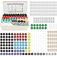RELIANCER Molecular Model Kit,419PCS Organic Molecular Chemistry Set w/Atoms & Bonds,Molecular Structures Building Kit for Chemistry Learning,STEM Science Kits for Teachers,Students,Young Scientists