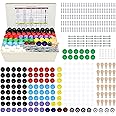 419PCS Chemistry Molecular Model Kit Organic & Inorganic Modeling Student Teacher Set with 179 Atoms & 240 Bonds Academic Che