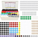 RELIANCER Molecular Model Kit,419PCS Organic Molecular Chemistry Set w/Atoms &amp; Bonds,Molecular Structures Building Kit for Chemistry Learning,STEM Science Kits for Teachers,Students,Young Scientists