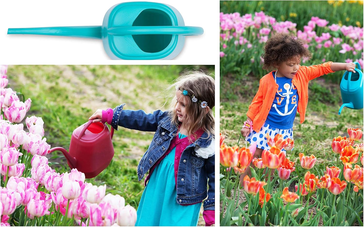Bloem Aqua Rite Watering Can, 56 oz, Peppercorn (AW21-60) : Garden & Outdoor