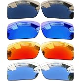 Acefrog Replacement Lenses for Oakley Gascan OO9014 Sunglasses - 4 Pairs Polarized Lenses with UV400 Protection, Scratch &amp; Impact Resistant, Precision-fit