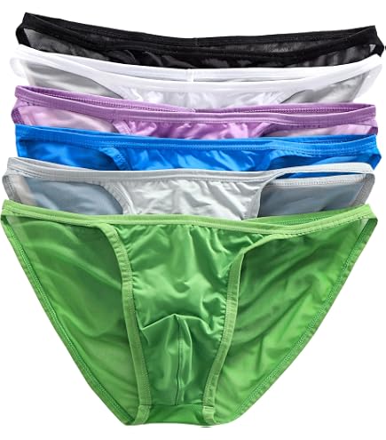 Jockey Life 5-Pack Men's 24/7 Comfort Cotton String Bikinis