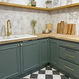 Rust-Oleum Green Kitchen Cupboard Paint Matt Serenity 750ml view 2