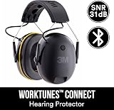 3M WorkTunes Connect Bluetooth Hearing Protector Earmuffs 90543EC1 Black view 4