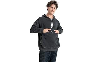 LINYUCHEN Cat Dog Carrier Hoodies – Puppy Kitten Carrying Sweatshirt Large Pet Pocket Pullover Top – Unisex Kangaroo Hoodies