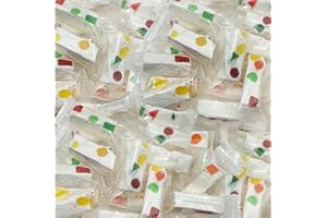 ILIKE! Jujube Nougat Candy | 30 Count, 11-Ounce Pack | Classic Treat with Fruit Jelly Pieces | Individually Wrapped
