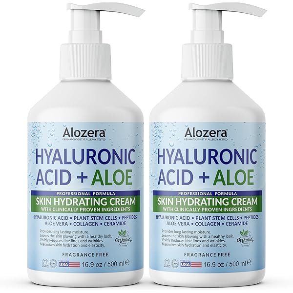 Amazon.com : Alozera Hyaluronic Acid Body Lotion with Aloe & Stem
