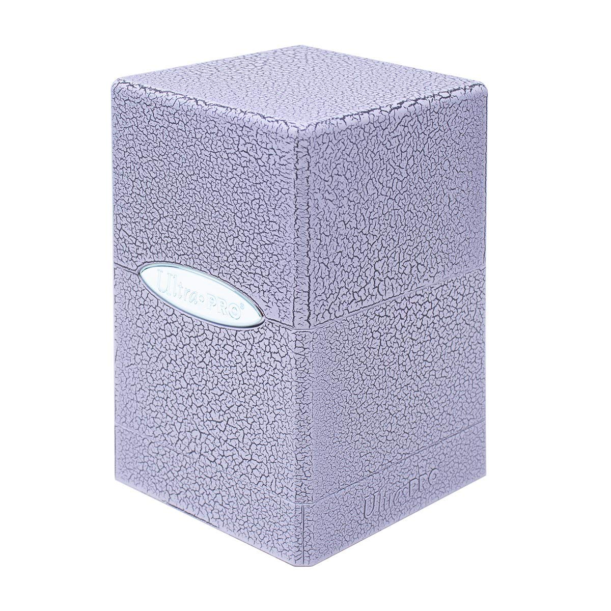 Ultra Pro - Ivory Crackle Satin Tower Deck Box - Accessory