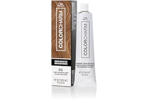 COLORCHARM Permanent Cream Hair Dye | Blonde Hair Color | High Lift, Natural Warm Bronde, Golden Honey Tones | 100% Gray Cove