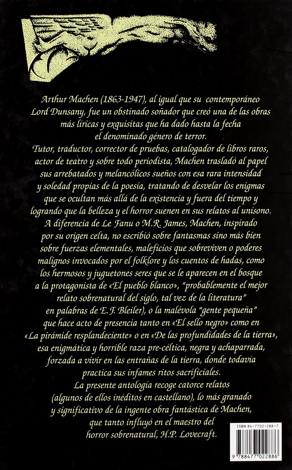 El Gran Dios Pan Y Otros Relatos De Terror Sobrenatural Gotica Spanish Edition Machen Arthur Molina Foix Juan Antonio 9788477022886 Amazon Com Books