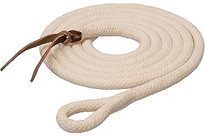 Weaver Equine Performance Lead Rope, Long Horse Lead Rope with Quick Halter Attachment, Soft Comfort Grip, Barn Horse Tack fo