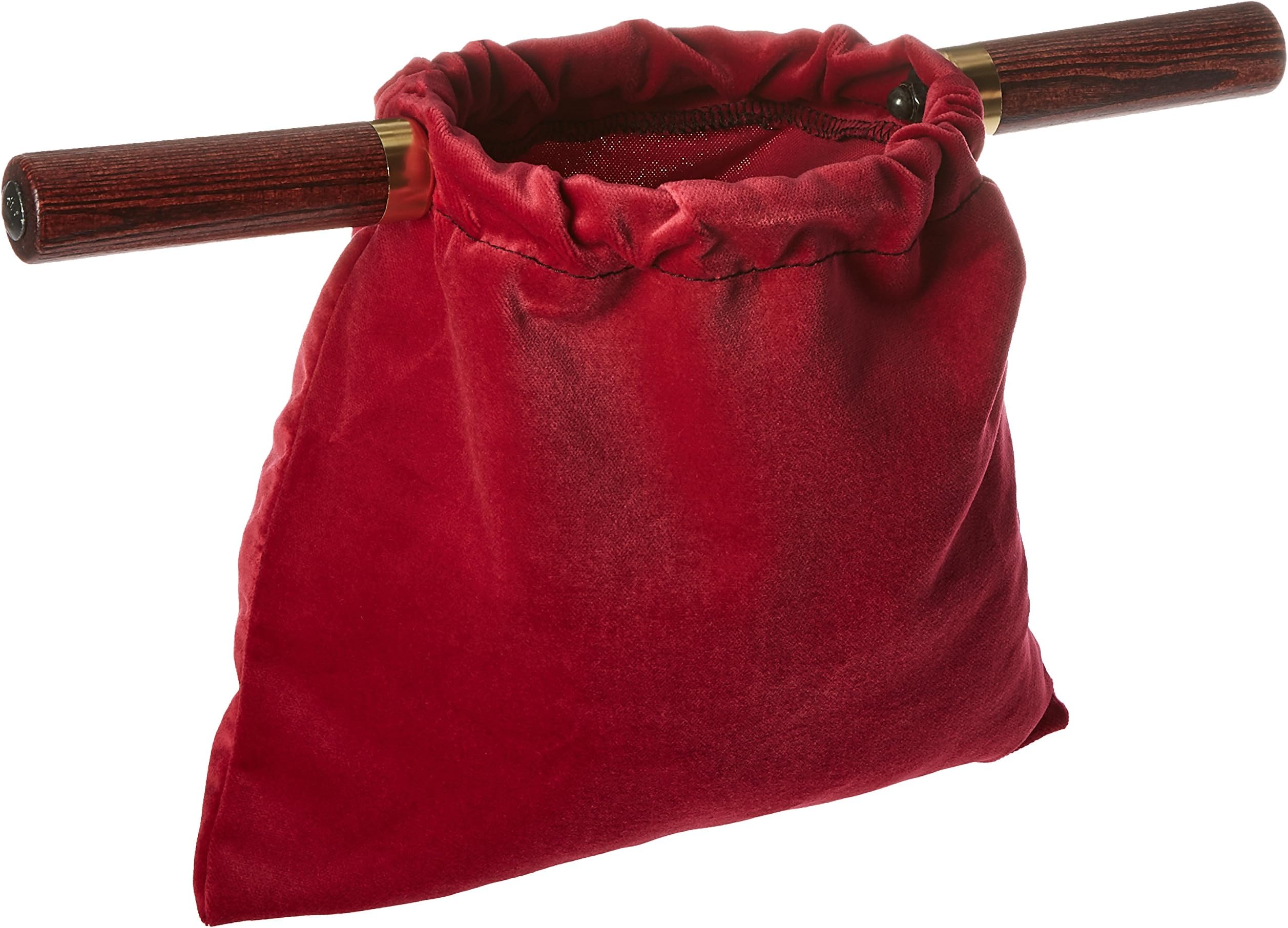 Offering Bag - Two - Handled - Red Velvet (10x9-1/4") (RW 50R)