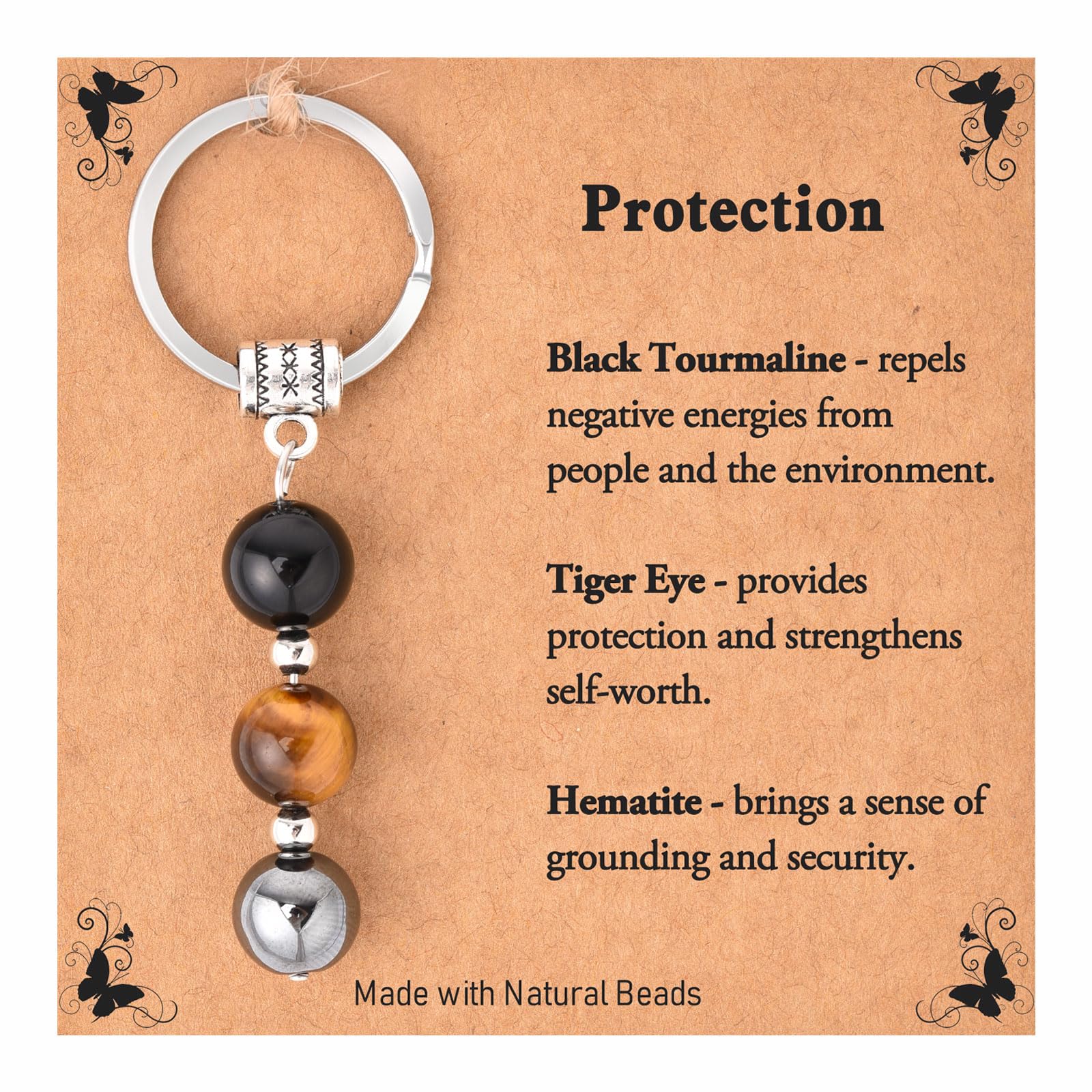 Donouzair Novelty Keychains for Women, Protection