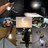 SROOS 2PCS Mini LED Lantern Torch Rechargeable Waterproof EDC Keychain 250LM view 9
