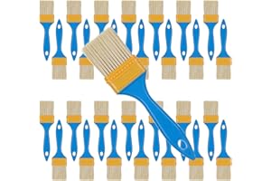 Acrux7 40 Pack 2 Inch Chip Brush, Paint Brushes for Walls, Plastic Painting Brushes, Wax Brushes for Painting, Refinishing Fu
