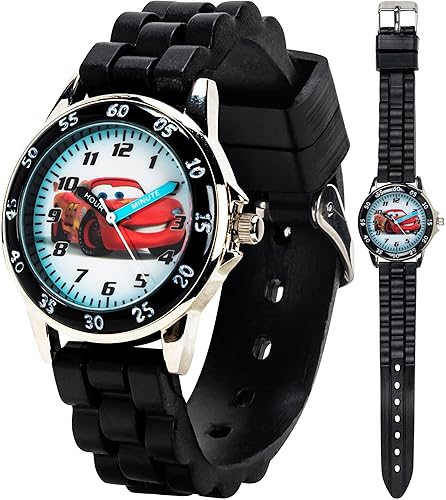 Accutime Disney Pixar Cars Lightning McQueen Time-Teaching