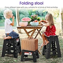 ACSTEP 17.5 Inch Folding Step Stool for Adults and