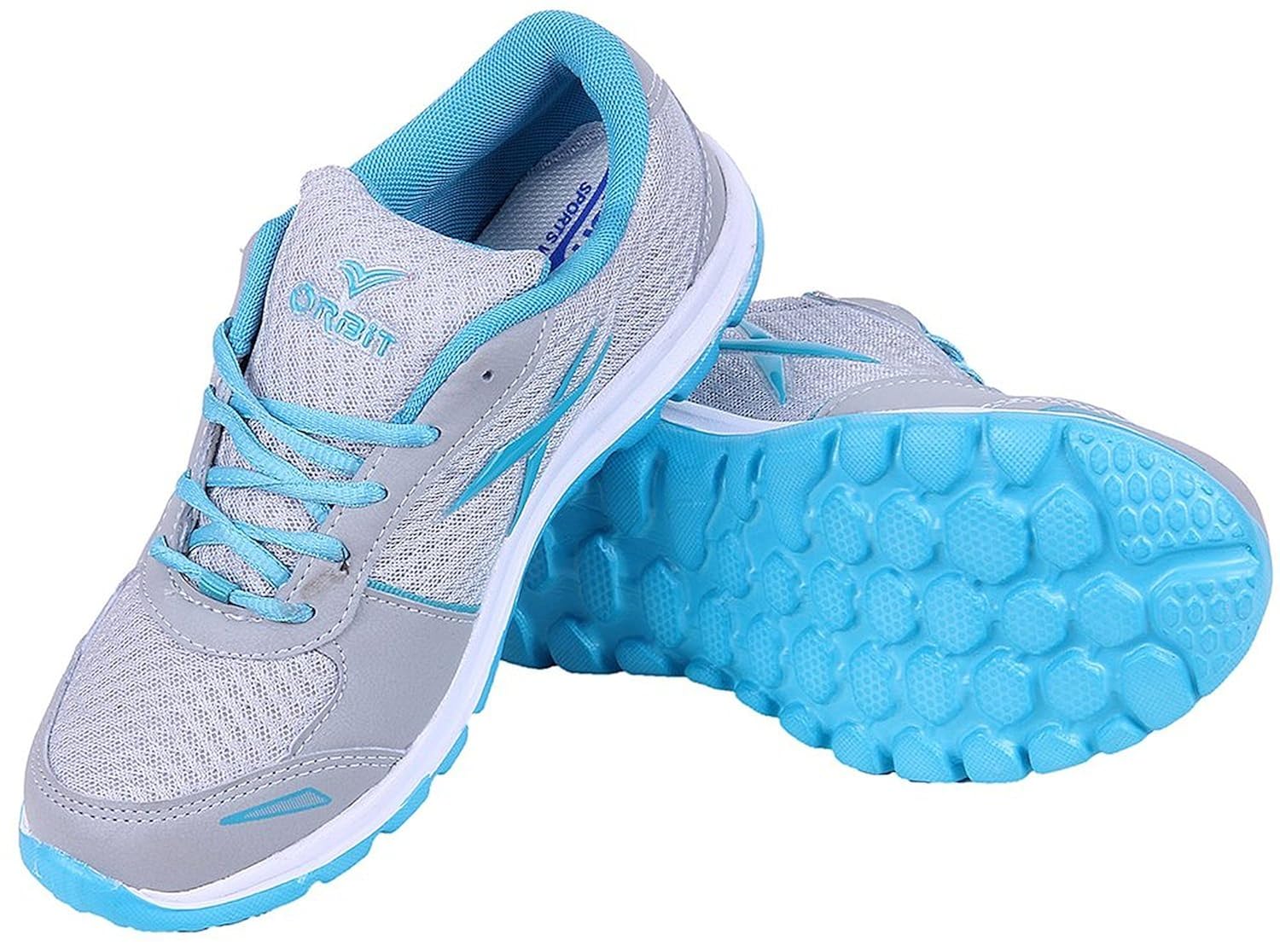 orbit women sports running shoes grey firoji ls 005