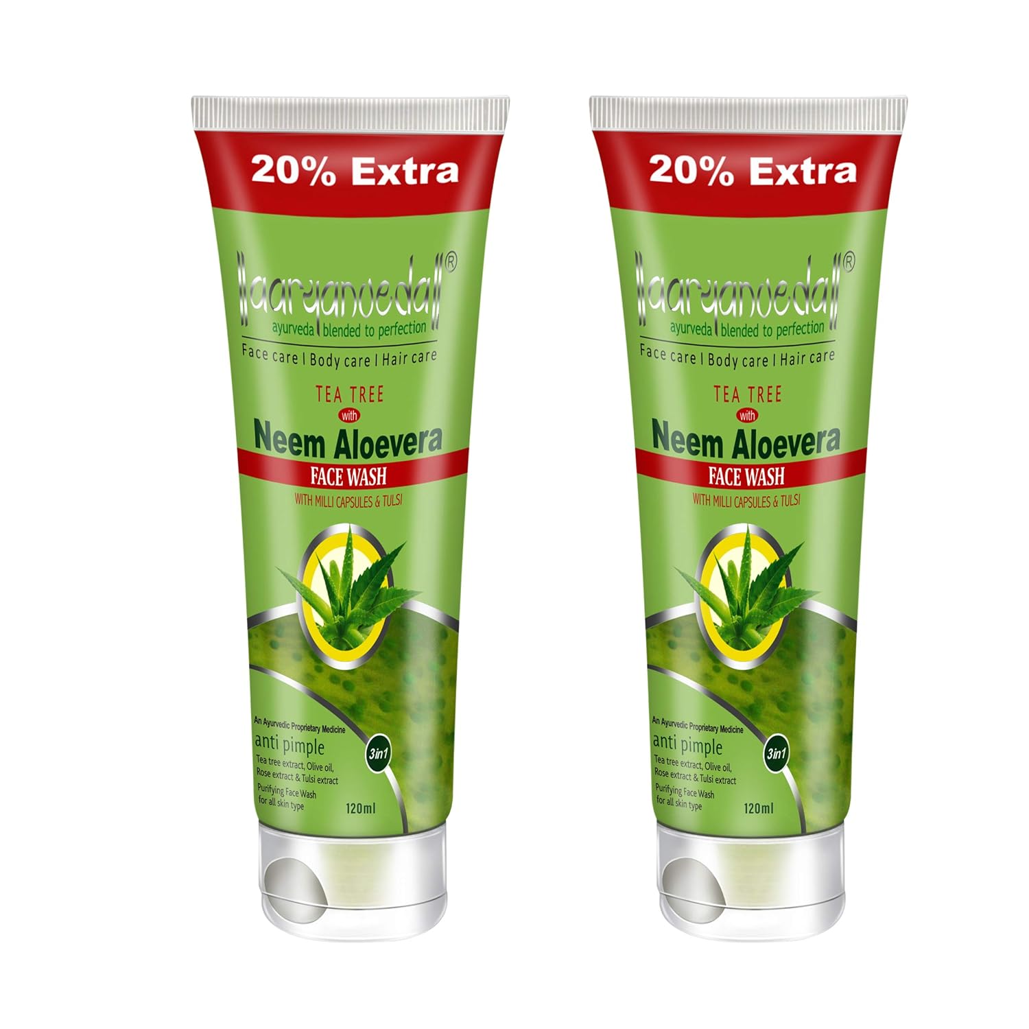 neem and tea tree face wash