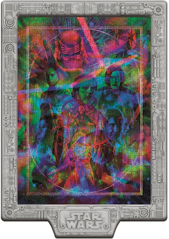 - Puzzle Metamorphic 520 Pièces Star Wars EP. VII-VIII-IX 18 Ans