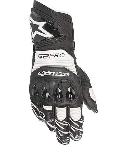 Alpinestars GP PRO GLOVE ブラック／ホワイト Lサイズ 105842c8-7c54-436e-8a43-