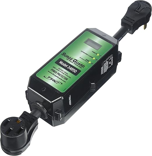 Surge Guard 34850 Portable Model with LCD Display - 50 Amp: Amazon.ca