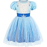Benylion Princess Dress for Girls Halloween Cosplay Outfits Princess Costume Birthday Gift Fancy Party Dress