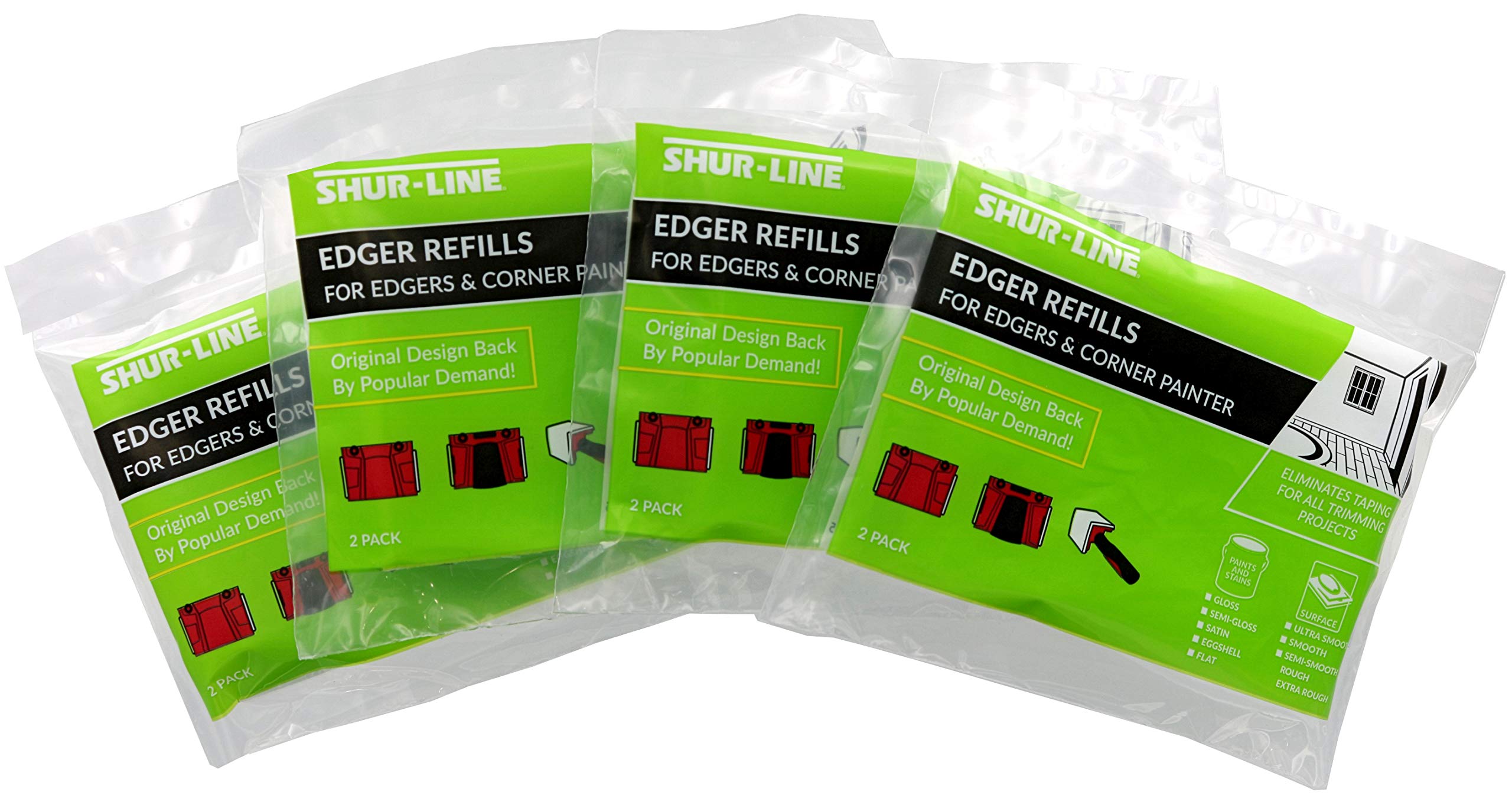 Shur-Line Painter's Pad Set (8 Pads Included)